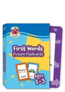 CGP Preschool Activity Books and Cards  First Words Picture Flashcards for Ages 1-3 - CGP Books; CGP Books (Hardback) 31-05-2022 