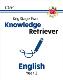CGP Year 3 English  KS2 English Year 3 Knowledge Retriever - CGP Books; CGP Books (Paperback) 19-08-2022 