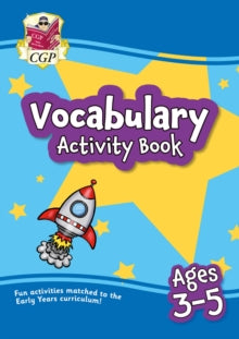 CGP Reception Activity Books and Cards  Vocabulary Activity Book for Ages 3-5 - CGP Books; CGP Books (Paperback) 29-09-2022 