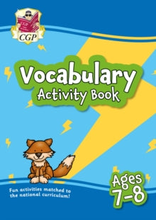 CGP KS2 Activity Books and Cards  Vocabulary Activity Book for Ages 7-8 - CGP Books; CGP Books (Paperback) 22-09-2022 