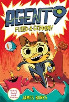 Agent 9: Flood-a-geddon! - James Burks (Paperback) 06-07-2023 