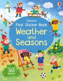 First Sticker Books  First Sticker Book Weather and Seasons - Alice Beecham; Joanne Partis (Paperback) 11-04-2024 