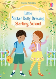 Little Sticker Dolly Dressing  Little Sticker Dolly Dressing Starting School - Lizzie Mackay; Fiona Watt (Paperback) 05-06-2025 
