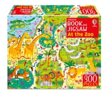 Usborne Book and Jigsaw  Usborne Book and Jigsaw At the Zoo - Kirsteen Robson; Gareth Lucas (Paperback) 09-05-2024 