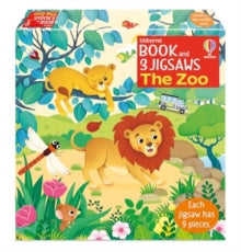 Book and 3 Jigsaws  Usborne Book and 3 Jigsaws: The Zoo - Sam Taplin; Federica Iossa (Paperback) 11-04-2024 