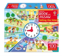 Usborne Book and Jigsaw  Usborne Book and Jigsaw Telling the Time - Kate Nolan; Helen Prole (Paperback) 11-04-2024 
