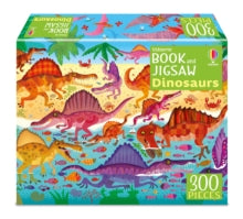 Usborne Book and Jigsaw  Usborne Book and Jigsaw Dinosaurs - Kirsteen Robson; Gareth Lucas (Paperback) 09-05-2024 