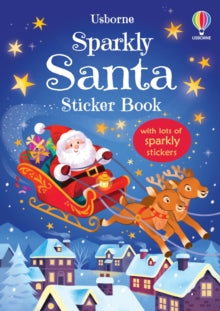 Sparkly Sticker Books  Sparkly Santa Sticker Book - Alice Beecham; Kathrin Fehrl (Paperback) 09-10-2025 