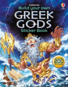 Build Your Own Sticker Book  Build Your Own Greek Gods - Simon Tudhope; Gong Studios (Paperback) 09-10-2025 