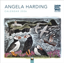 Angela Harding Wall Calendar 2026 (Art Calendar) - Flame Tree Studio (Calendar) 10-06-2025 