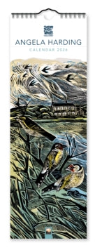 Angela Harding Slim Calendar 2026 (Art Calendar) - Flame Tree Studio (Calendar) 12-08-2025 