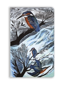 Flame Tree Soft Touch Journals  Angela Harding: Suffolk Kingfishers (Soft Touch Journal) - Flame Tree Studio (Notebook / blank book) 12-08-2025 