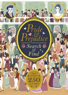 Pride and Prejudice Search and Find: A Jane Austen Search and Find Book -  (Paperback) 09-10-2025 