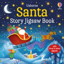 Jigsaw Books  Santa Story Jigsaw Book - Violeta Dabija; Sam Taplin (Board book) 23-10-2025 