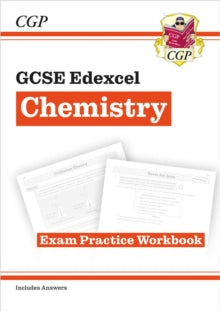 CGP Edexcel GCSE Chemistry  GCSE Chemistry Edexcel Exam Practice Workbook (includes answers) - CGP Books; CGP Books (Paperback) 28-11-2022 