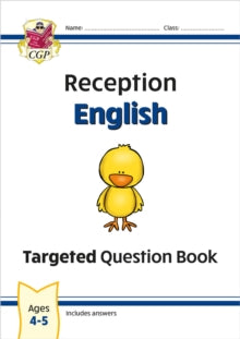 CGP Reception  Reception English Targeted Question Book - CGP Books; CGP Books (Paperback) 18-04-2023 