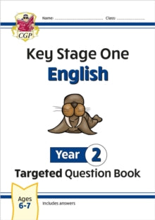 CGP Year 2 English  KS1 English Year 2 Targeted Question Book - CGP Books; CGP Books (Paperback) 24-03-2023 