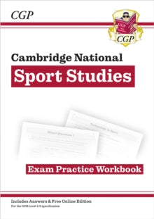 CGP Cambridge National  OCR Cambridge National in Sport Studies: Exam Practice Workbook - CGP Books; CGP Books (Paperback) 11-12-2023 