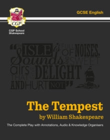 KS3 English Shakespeare The Tempest Complete Play (with notes): The Complete Play - CGP Books; CGP Books (Paperback) 12-06-2006 