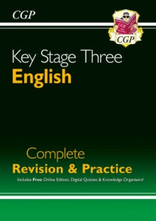 KS3 English Complete Revision & Practice (with Online Edition) - CGP Books; CGP Books (Paperback) 18-08-2008 