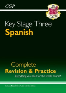 New KS3 Spanish Complete Revision & Practice with Free Online Audio - CGP Books; CGP Books (Mixed media product) 30-04-2013 
