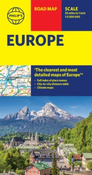 Philip's Sheet Maps  Philip's Europe Road Map - Philip's Maps (Sheet map) 10-06-2021 