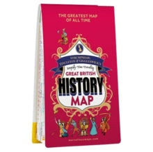 Marvellous Maps  S T & G's Intrepidly Time-Travelling Great British History Map -  (Sheet map, folded) 21-06-2021 
