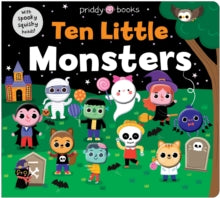 Little Squishies  Ten Little Monsters (Little Squishies) - Priddy Books (Board book) 11-09-2025 