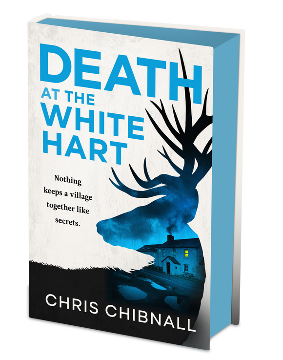 Death At The White Hart - Signed Independent Edition with sprayed edge and endpapers - Chris Chibnall (Hardback) 27-03-2025
