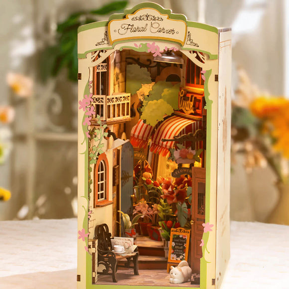 Floral Corner Shop Book Nook - Official Book Nook (Kit) 06-03-2025 