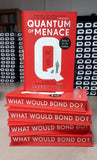 Q Mysteries  Quantum of Menace - Signed Independent Edition with sprayed edge - Vaseem Khan (Hardback) 23-10-2025
