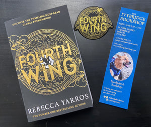 The Empyrean  Fourth Wing- with iron-on Fourth Wing Badge - Rebecca Yarros (Paperback) 26-03-2024