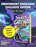 InvestiGators: Weather or Not - (Pre Order) Signed Independent Edition with sprayed edge and bonus deleted scene - John Patrick Green (Hardback) 04-06-2026