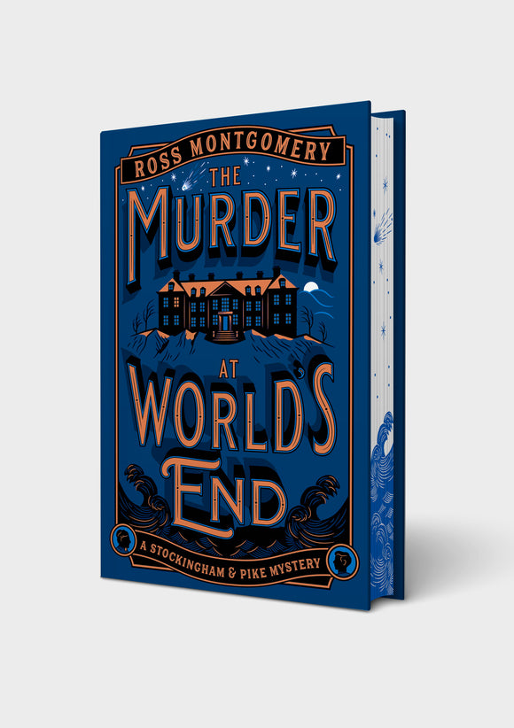 The Murder at World's End - Independent Edition with sprayed edge - Ross Montgomery (Hardback) 30-10-2025
