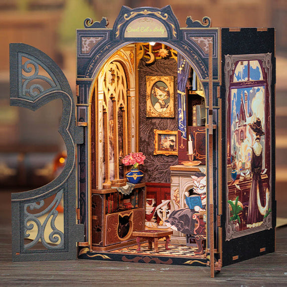 Count Cat's Study Book Nook - Official Book Nook (Kit) 06-03-2025 