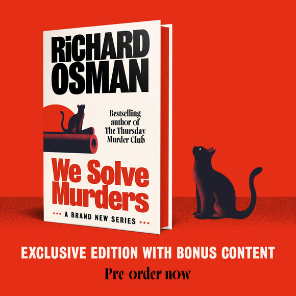 We Solve Murders - (Pre Order) Independent Edition with Sprayed Edges and Exclusive Content - Richard Osman (Hardback) 12-09-2024