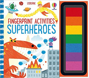 Fingerprint Activities  Fingerprint Activities Superheroes - Fiona Watt; Candice Whatmore (Spiral bound) 27-04-2023 