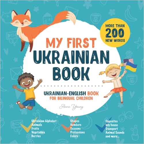 My First Ukrainian Book. Ukrainian-English Book for Bilingual Children - Anna Young (Paperback) 23-04-2021 