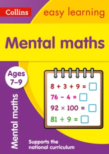Collins Easy Learning KS2  Mental Maths Ages 7-9: Prepare for school with easy home learning (Collins Easy Learning KS2) - Collins Easy Learning (Paperback) 26-06-2015 