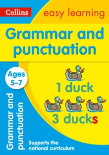 Collins Easy Learning KS1  Grammar and Punctuation Ages 5-7: Ideal for home learning (Collins Easy Learning KS1) - Collins Easy Learning (Paperback) 26-06-2015 