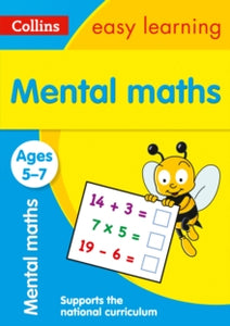 Collins Easy Learning KS1  Mental Maths Ages 5-7: Ideal for home learning (Collins Easy Learning KS1) - Collins Easy Learning (Paperback) 26-06-2015 