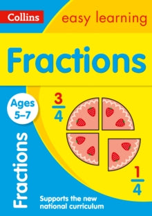Collins Easy Learning KS1  Fractions Ages 5-7: Ideal for home learning (Collins Easy Learning KS1) - Collins Easy Learning (Paperback) 26-06-2015 