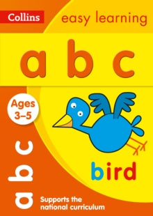 Collins Easy Learning Preschool  ABC Ages 3-5: Ideal for home learning (Collins Easy Learning Preschool) - Collins Easy Learning (Paperback) 18-12-2015 