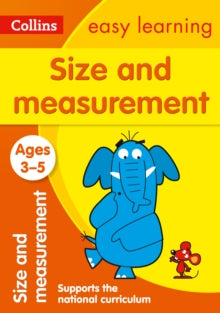 Collins Easy Learning Preschool  Size and Measurement Ages 3-5: Ideal for home learning (Collins Easy Learning Preschool) - Collins Easy Learning (Paperback) 18-12-2015 