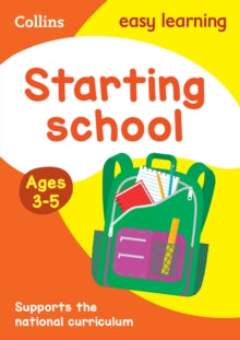 Collins Easy Learning Preschool  Starting School Ages 3-5: Ideal for home learning (Collins Easy Learning Preschool) - Collins Easy Learning (Paperback) 18-12-2015 