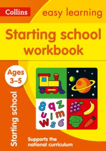 Collins Easy Learning Preschool  Starting School Workbook Ages 3-5: Ideal for home learning (Collins Easy Learning Preschool) - Collins Easy Learning (Paperback) 18-12-2015 