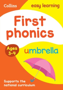 Collins Easy Learning Preschool  First Phonics Ages 3-4: Ideal for home learning (Collins Easy Learning Preschool) - Collins Easy Learning (Paperback) 18-12-2015 