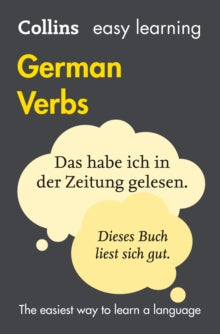 Collins Easy Learning  Easy Learning German Verbs: Trusted support for learning (Collins Easy Learning) - Collins Dictionaries (Paperback) 07-04-2016 