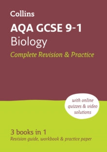 Collins GCSE Grade 9-1 Revision  AQA GCSE 9-1 Biology All-in-One Complete Revision and Practice: Ideal for the 2024 and 2025 exams (Collins GCSE Grade 9-1 Revision) - Collins GCSE (Paperback) 28-09-2021 