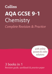 Collins GCSE Grade 9-1 Revision  AQA GCSE 9-1 Chemistry All-in-One Complete Revision and Practice: Ideal for the 2024 and 2025 exams (Collins GCSE Grade 9-1 Revision) - Collins GCSE (Paperback) 28-09-2021 